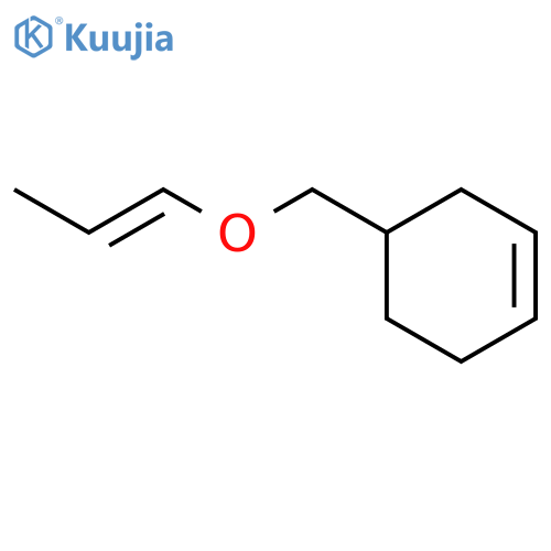 Cyclohexene, 4-[(1-propenyloxy)methyl]- structure