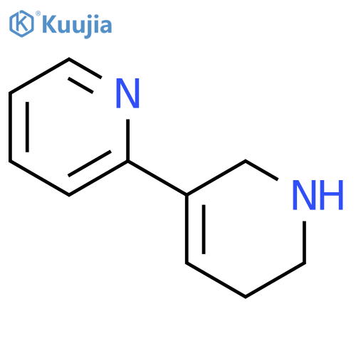 2-(1,2,5,6-tetrahydropyridin-3-yl)pyridine structure