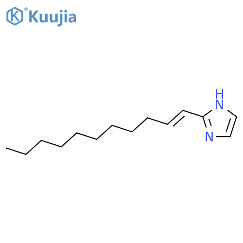 1H-Imidazole, 2-(undecenyl)- structure
