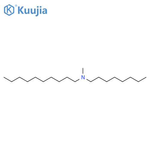 N-methyl-N-octyldecylamine structure