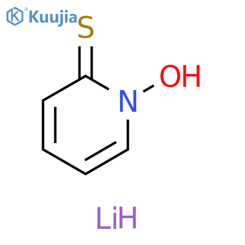 2(1H)-Pyridinethione, 1-hydroxy-, lithium salt (1:1) structure