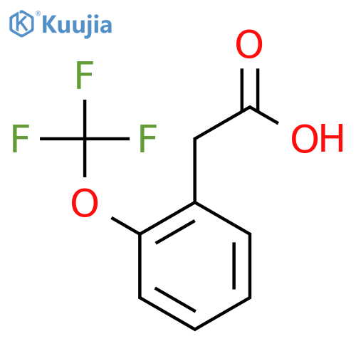 2-(Trifluoromethoxy)phenylacetic Acid structure