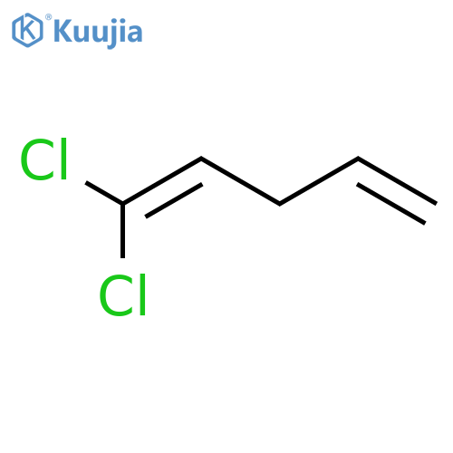 1,4-Pentadiene, 1,1-dichloro- structure