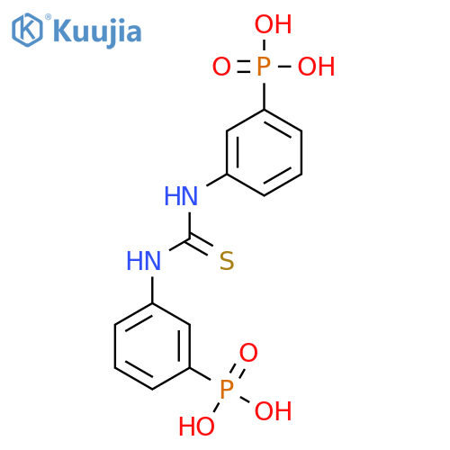 Phosphonic acid, [carbonothioylbis(imino-3,1-phenylene)]bis- structure