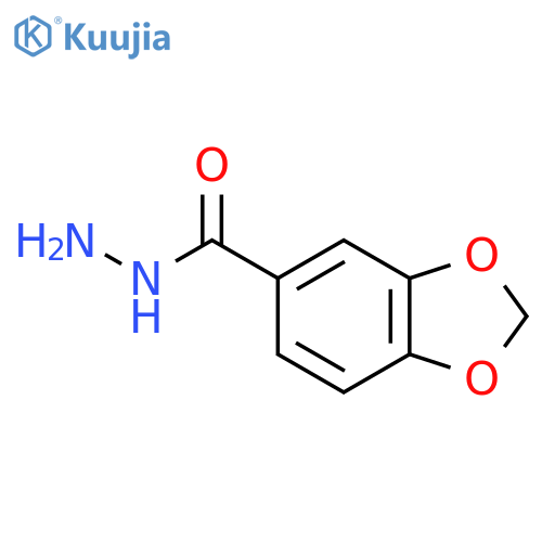 3,4-Methylenedioxybenzhydrazide structure