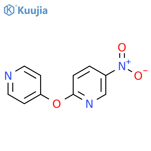 5-Nitro-2-(pyridin-4-yloxy)pyridine structure