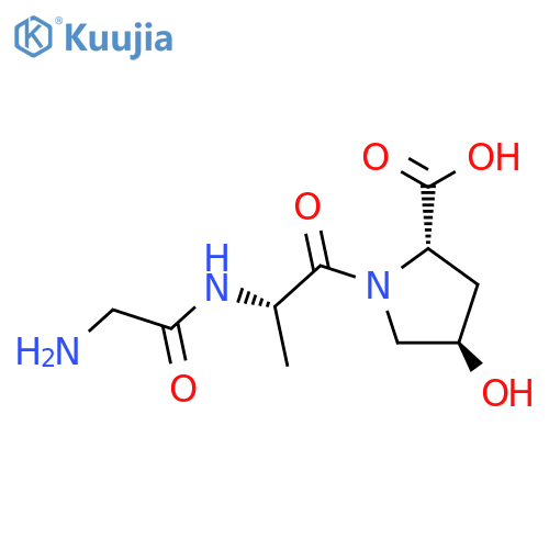 H-Gly-Ala-Hyp-OH structure