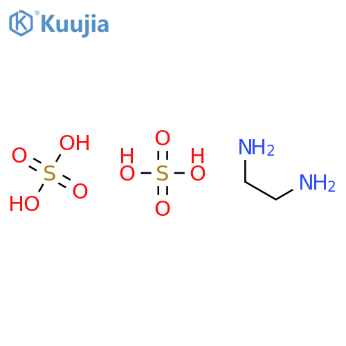 1,2-Ethanediamine, sulfate (1:2) structure