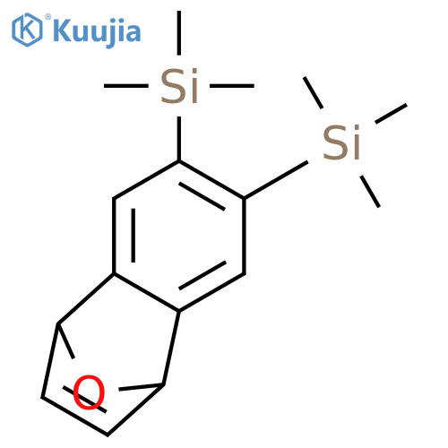 Silane, (1,4-dihydro-1,4-epoxynaphthalene-6,7-diyl)bis[trimethyl- structure