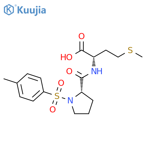 L-METHIONINE, 1-[(4-METHYLPHENYL)SULFONYL]-L-PROLYL- structure