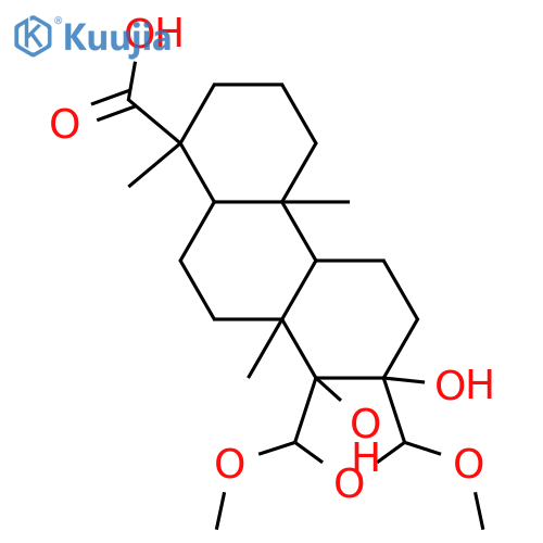 13,14,15,16-Tetrahydroxy-19-spongianoic acid; (13β,14α,15α,16ξ)-form, 15,16-Di-Me ether structure