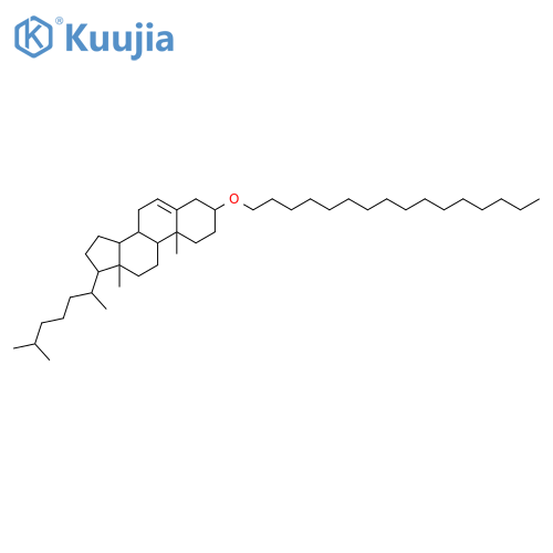 Cholest-5-ene,3-(hexadecyloxy)-, (3b)- structure