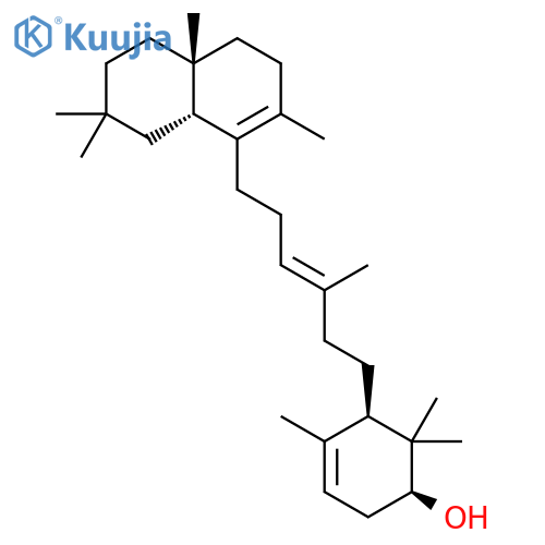 3-Cyclohexen-1-ol,4,6,6-trimethyl-5-[(3E)-3-methyl-6-[(4aR,8aR)-3,4,4a,5,6,7,8,8a-octahydro-2,4a,7,7-tetramethyl-1-naphthalenyl]-3-hexen-1-yl]-,(1S,5R)- structure