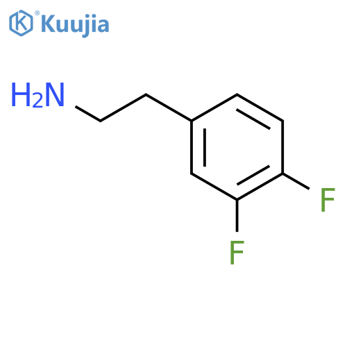 2-(3,4-Difluorophenyl)ethanamine structure
