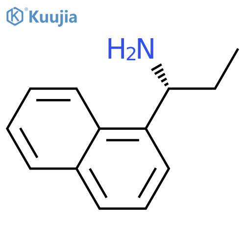 1-Naphthalenemethanamine, a-ethyl-, (R)- structure