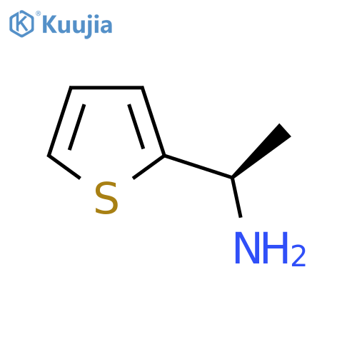 (1R)-1-(Thiophen-2-yl)ethan-1-amine structure