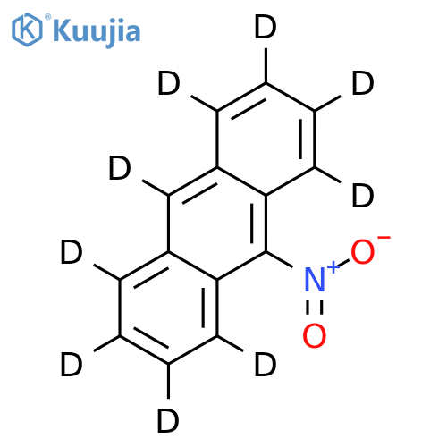 9-Nitroanthracene-d9 structure