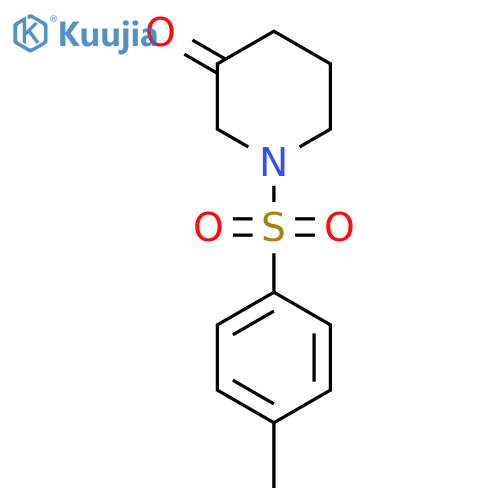 3-Piperidinone, 1-[(4-methylphenyl)sulfonyl]- structure