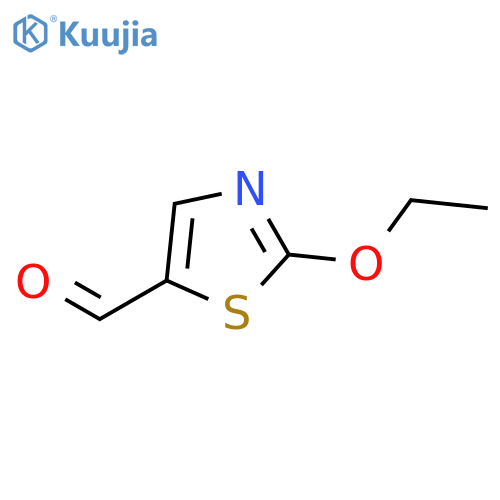 2-ethoxy-1,3-thiazole-5-carbaldehyde structure