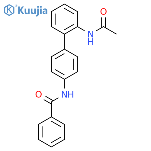 N-(2'-Acetamido-1,1'-biphenyl-4-yl)benzamide structure
