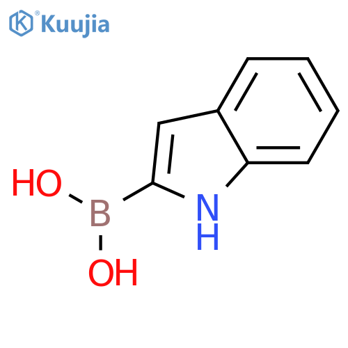 (1H-Indol-2-yl)boronic acid structure