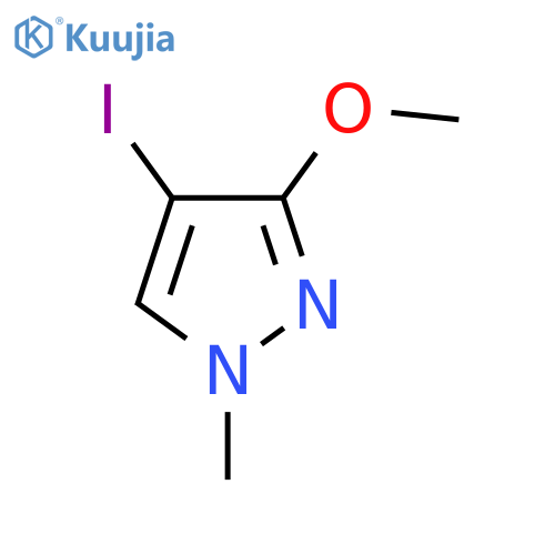4-iodo-3-methoxy-1-methyl-1H-pyrazole structure