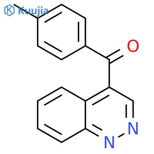 Methanone, 4-cinnolinyl(4-methylphenyl)- structure