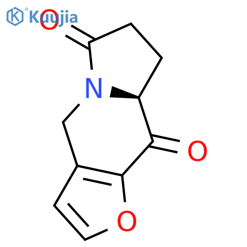 Furo[3,2-f]indolizine-6,9(4H,7H)-dione, 8,8a-dihydro-, (8aS)- structure