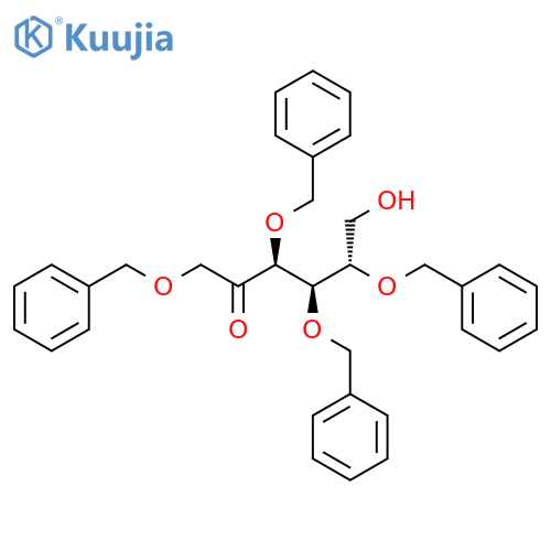 1,3,4,5-Tetrakis-O-(phenylmethyl)-L-sorbose structure