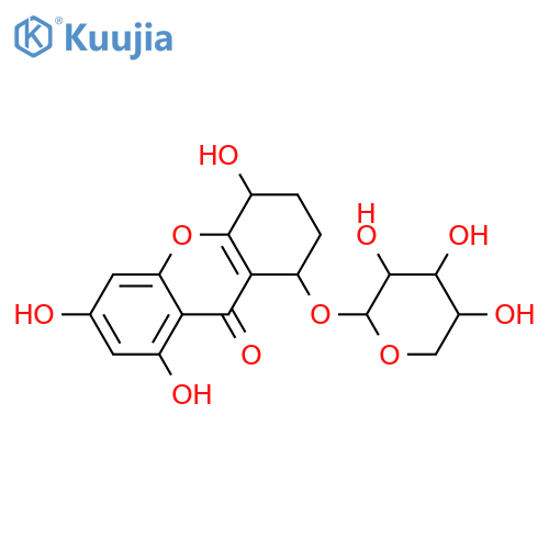 1,2,3,4-Tetrahydro-1,4,6,8-tetrahydroxyxanthone; (1S,4R)-form, 1-O-β-D-Xylopyranoside structure