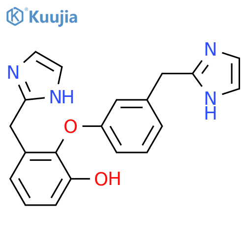 Phenol,3-(1H-imidazol-2-ylmethyl)-2-[3-(1H-imidazol-2-ylmethyl)phenoxy]- structure