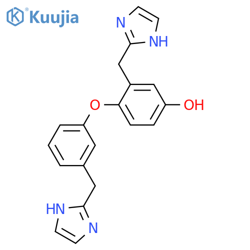 Phenol,3-(1H-imidazol-2-ylmethyl)-4-[3-(1H-imidazol-2-ylmethyl)phenoxy]- structure