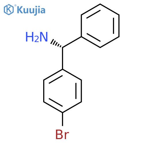 (R)-(4-Bromophenyl)(phenyl)methanamine structure