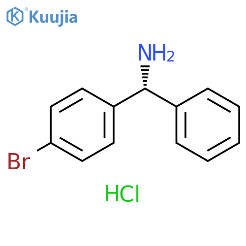 (R)-(4-Bromophenyl)(phenyl)methanamine hydrochloride structure
