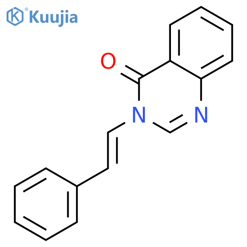 (E)-3-styrylquinazolin-4(3H)-one structure