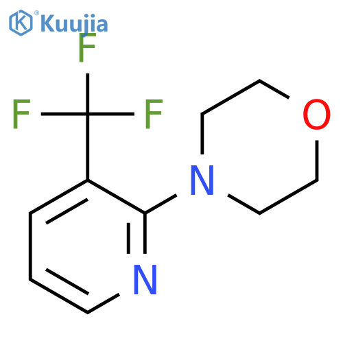 2-Morpholino-3-(trifluoromethyl)pyridine structure