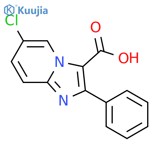 6-Chloro-2-Phenylimidazo1,2-APyridine-3-Carboxylic Acid structure