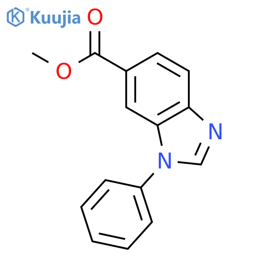 Methyl 1-Phenylbenzoimidazole-6-Carboxylate structure