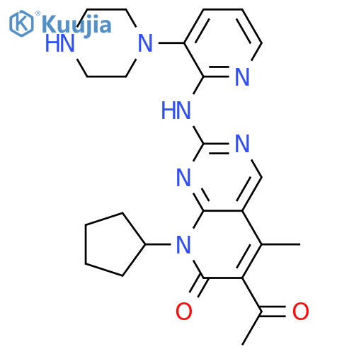 Palbociclib Impurity A structure