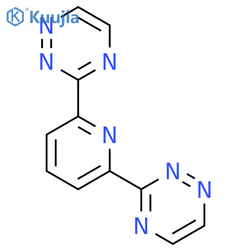 1,2,4-Triazine, 3,3'-(2,6-pyridinediyl)bis- structure