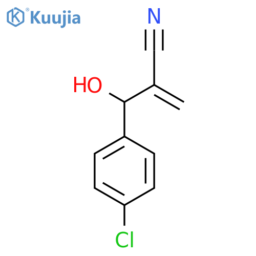 2-((4-Chlorophenyl)(Hydroxy)Methyl)Acrylonitrile structure