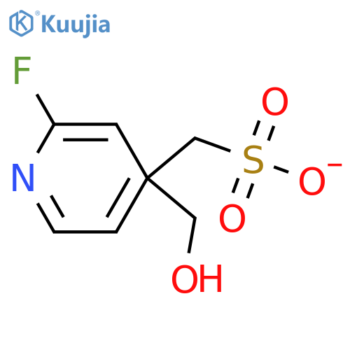 (2-fluoropyridin-4-yl)methyl methanesulfonate structure