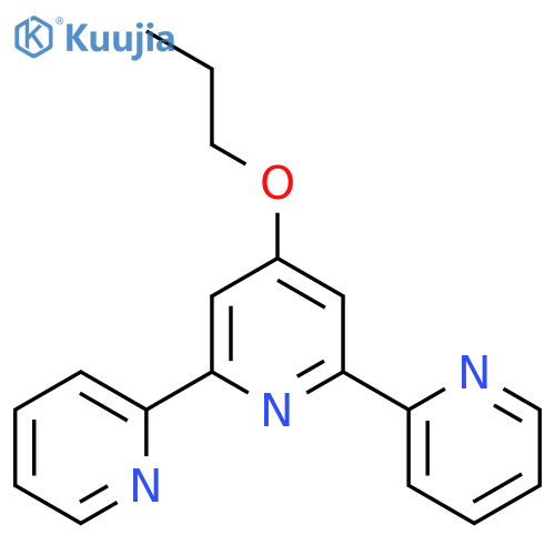 2,2':6',2''-TERPYRIDINE, 4'-PROPOXY- structure