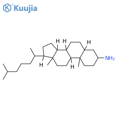3α-Aminocholestane structure