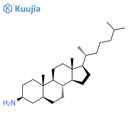 (3β,5α)-Cholestan-3-amine structure