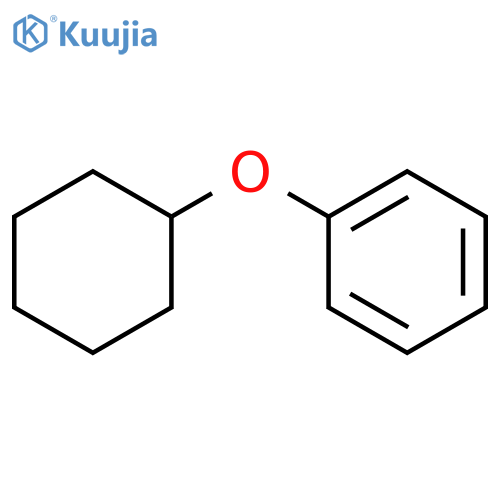 Benzene,(cyclohexyloxy)- structure