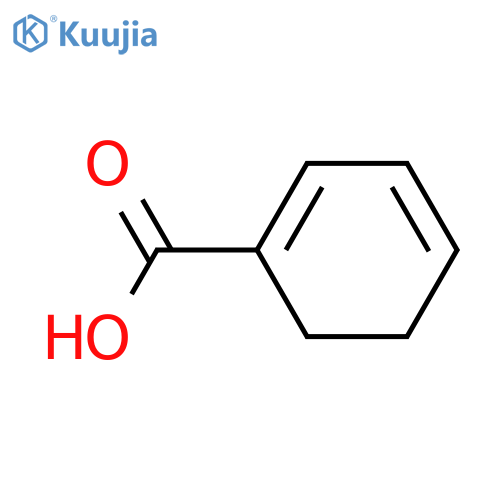 1,3-Cyclohexadiene-1-carboxylic acid structure
