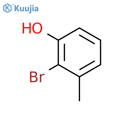 2-Bromo-3-methylphenol structure