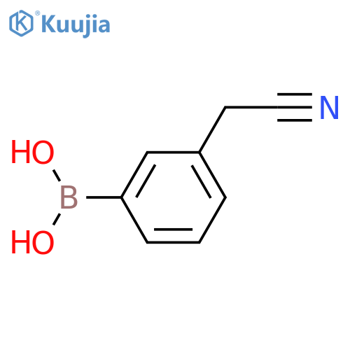 3-Cyanomethylphenylboronic Acid structure