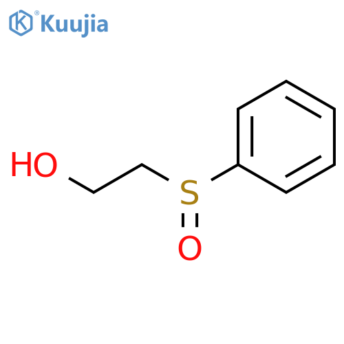 Ethanol, 2-(phenylsulfinyl)- structure